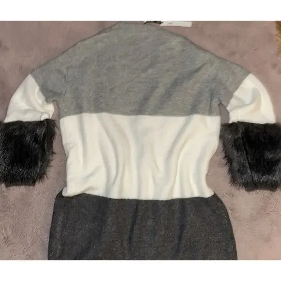 Coco + Carmen Color Block Cardigan Sweater - Picture 4 of 7